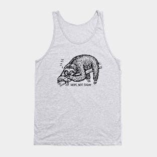 Sleeping Sloth Tank Top